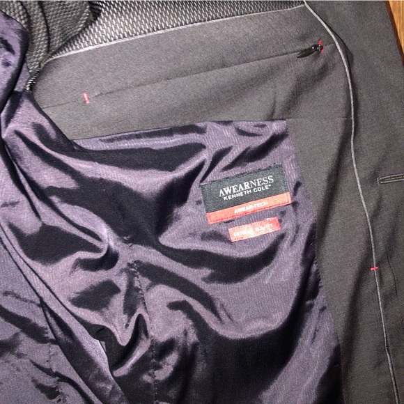 Kenneth Cole Gray Suit Slim Fit - Picture 14 of 16